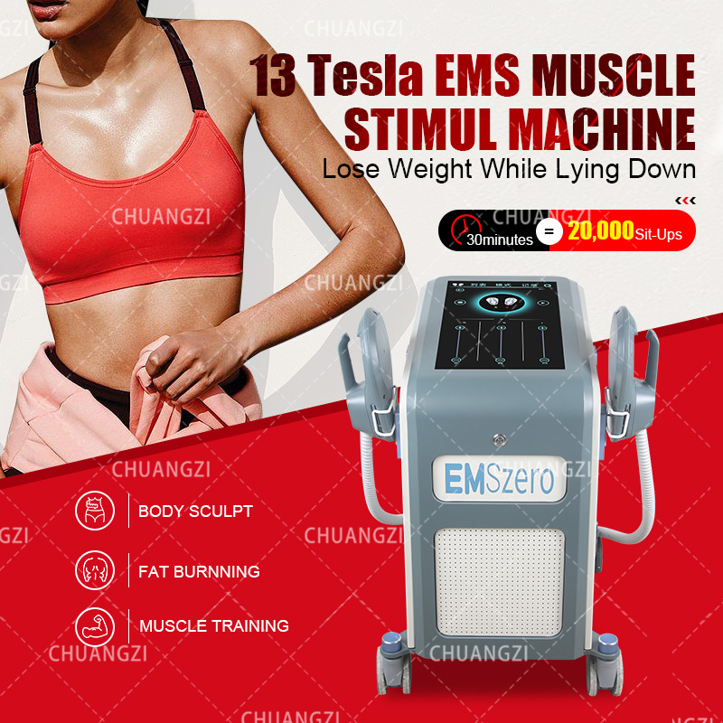 

EMSZERO DLS-EMSLIM EMS Pro Electro Magnetic Muscle Stimulator 14 Tesla RF Emszero Neo Body Sculpt Machine Pelvic Floor Train