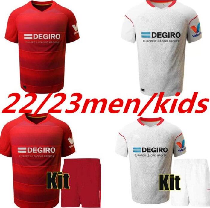 

22 23 Januzaj ISCO soccer jersey Nianzou BABA Alex Telles 2022 2023 camiseta SANCHEZ MURILLO Lago Jonior MERVEIL CUFRE RAFA MIR I.RAKITIC football shirt sevillas home, 22/23 home kids