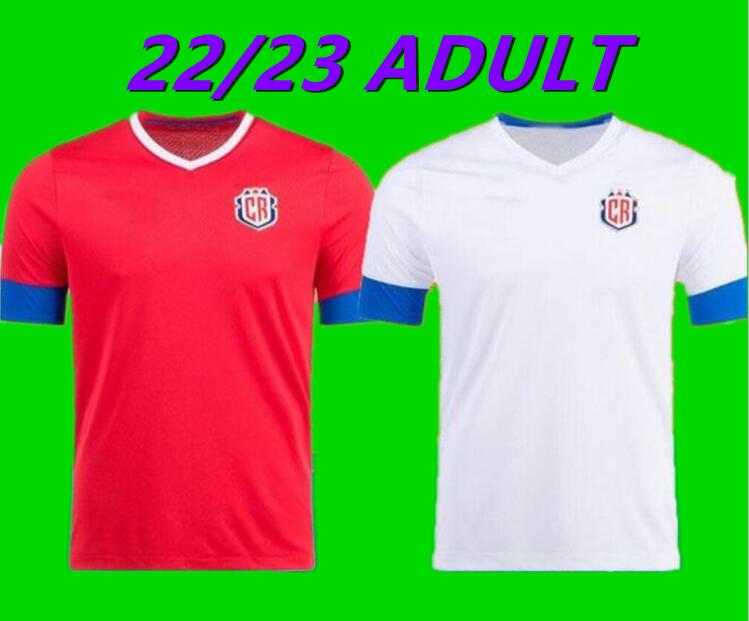 

2022 Costa Rica soccer jersey world home cup 2022 2023 J.VARGAS DUARTE A.CONTRERA VENEGAS J.CAMPBELL G.TORRES DUARTE football uniform shirts, 22/23