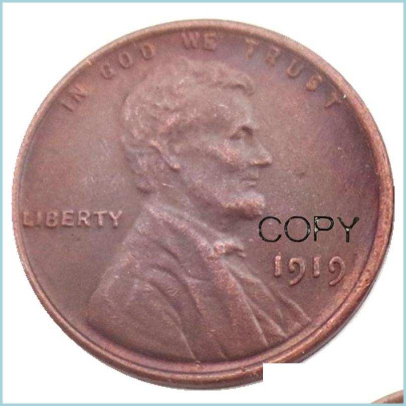 

Arts And Crafts Us 1919 P/S/D Wheat Penny Head One Cent Copper Copy Pendant Accessories Coins Drop Delivery 2022 Home Garden Arts Cra Dhaty