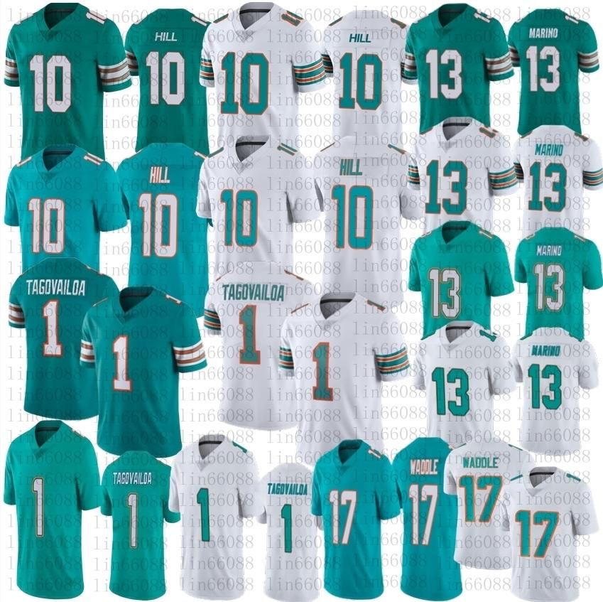 

Custom Men' womens youth Miami''Dolphins''10 Tyreek Hill football 31 Raheem Mostert 13 Dan Marino 17 Jaylen Waddle 1 Tua Tagovailoa Jersey, Green