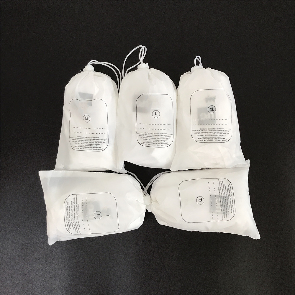 

beauty salon bodysuit use S M L Disposable body suit vacuum roller shaper clothes for slimming machine use, White