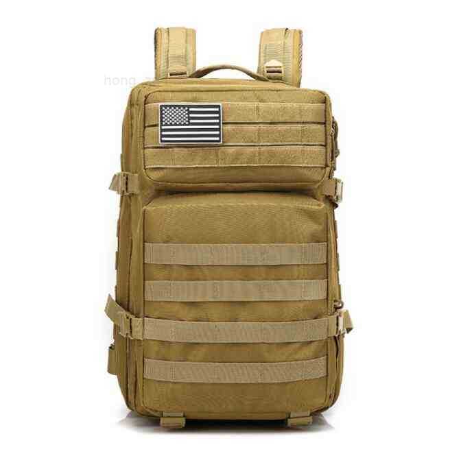 Sac à couches tactique Camouflage armée sac à dos hommes militaire assaut Molle sac à dos chasse sac à dos étanche Bug sacs de plein air