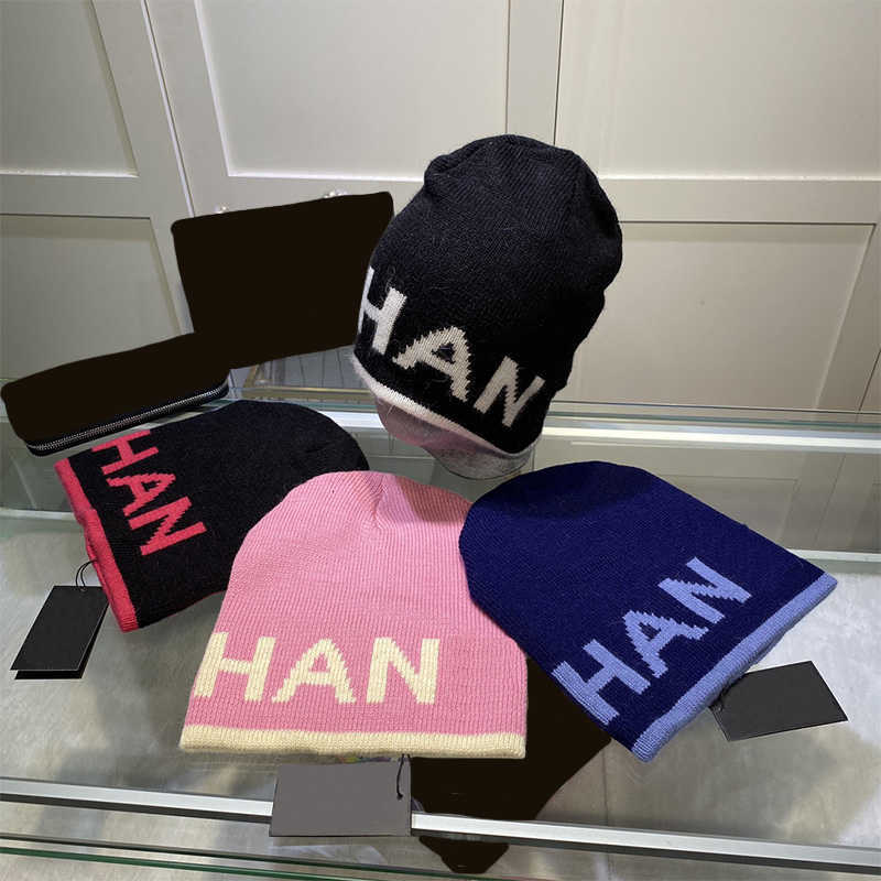 

Beanie/Skull Caps Caps Knitted Cap Designer Hat Womens Fitted Hats Melon Wool Letters Women Mens Cashmere Bonnet Luxury Beanie Weote, Red