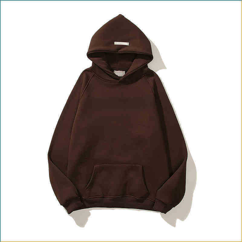 Sweats ￠ capuche masculins Sweatshirts Ess Designer Hooded Hooded Correct Edition Essential Men Femmes Fear Letter of God Streetwear Pullover Ref
