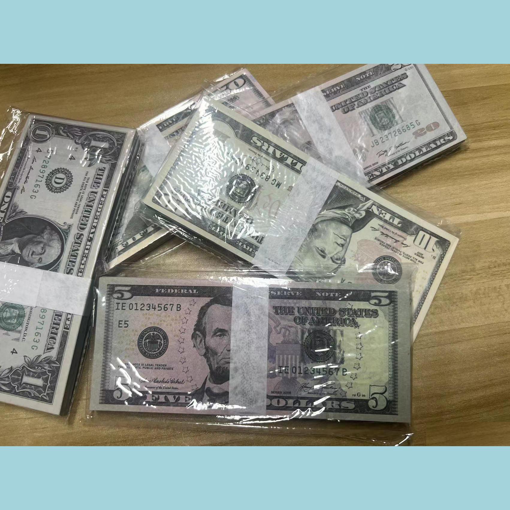 

Other Festive Party Supplies Currency Quality American Paper Money Us 1 5 10 100 Festive Party Use Atmosphere Icslp Wholesale Prop Dhtyn
