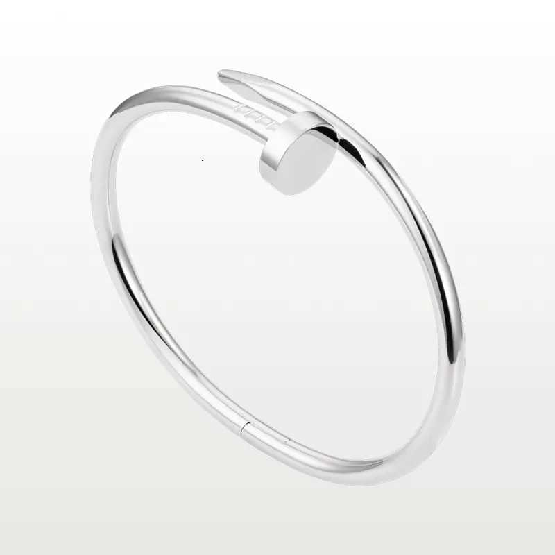 

Bangle Fashion Nail Bangle Bracelet For man woman love Designer Bracelet Titanium steel 18K Gold-Plated Wedding Jewelry With Original Bag