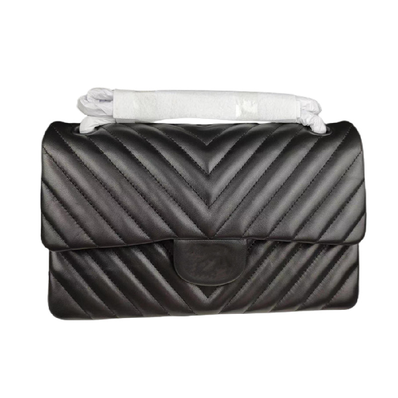 

7A Top Designer Handmade Luxury Ladies Crossbody Bag 25.5CM Shoulder Handheld Classic Leather Fashion Brand Bag Chain Link Copy Multicolor Original Wholesale, Box