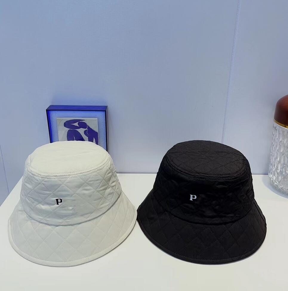 

Rhombus Lattice Stingy Brim Cap Designers Unisex Leisure Fisherman Hats Letter Printing Womens Vacation bucket hat Fashion Christmas Gift designer hats, This link is not sold separately