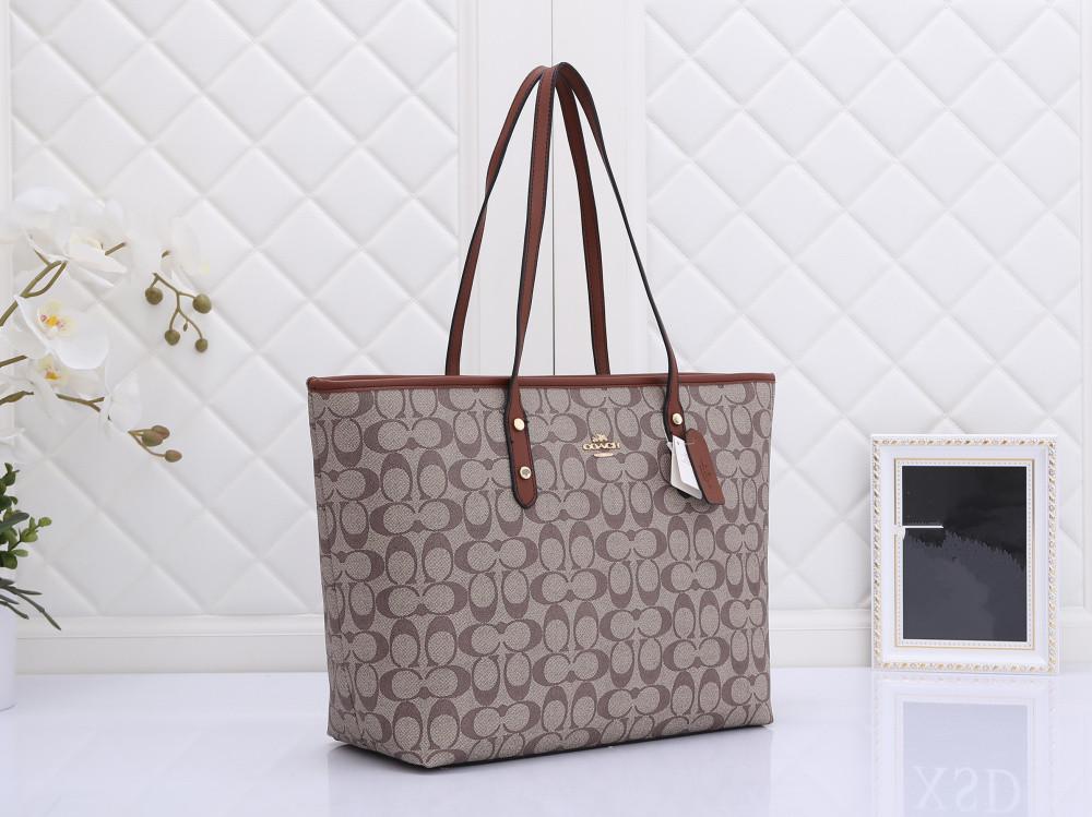 

OOE Tote Designer Bag Sunshine Shopper women fashion Top Handle crossbody shoulder strap Beach handbag letter print PU leather Travel 33SD, No box