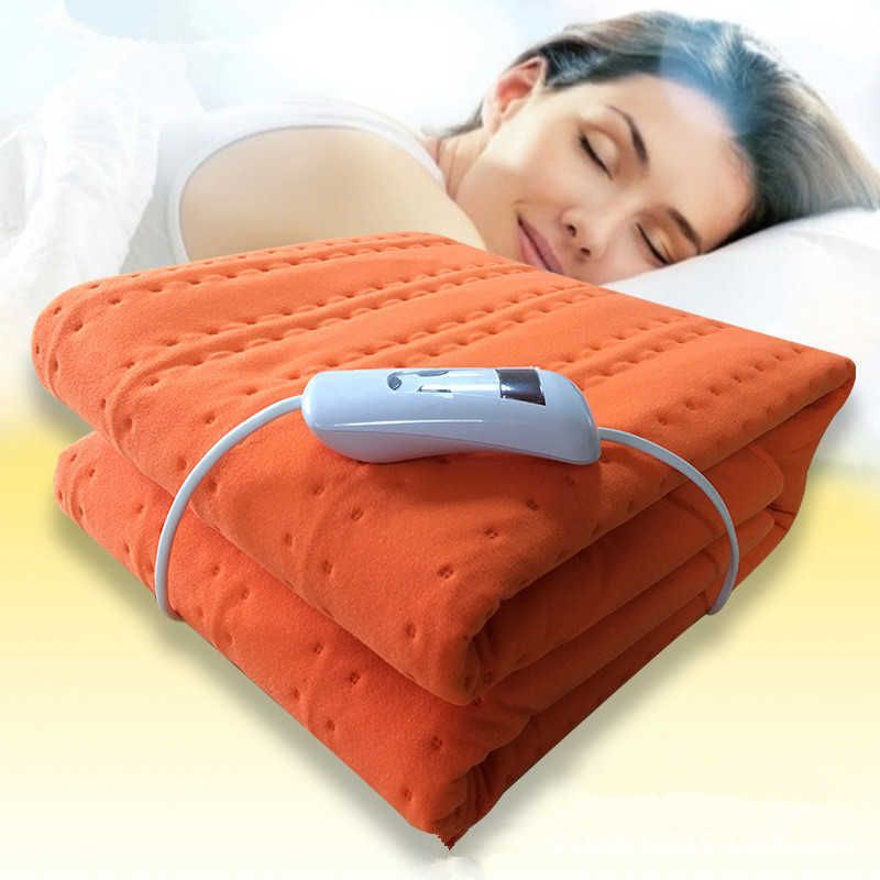 Designer Electric Blanket carpet Heated Washable Single Double King Bed Intelligent Temperature Control Winter Body Warmer-image-811382143