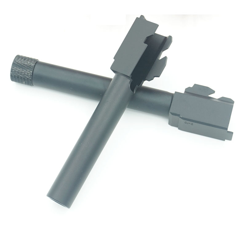 

9x19 Barre Suitable For G17 Tokyo Glock22 WE G17 GEN3 Tokyomarui Tube 14mm Reverse Thread Aluminum Black