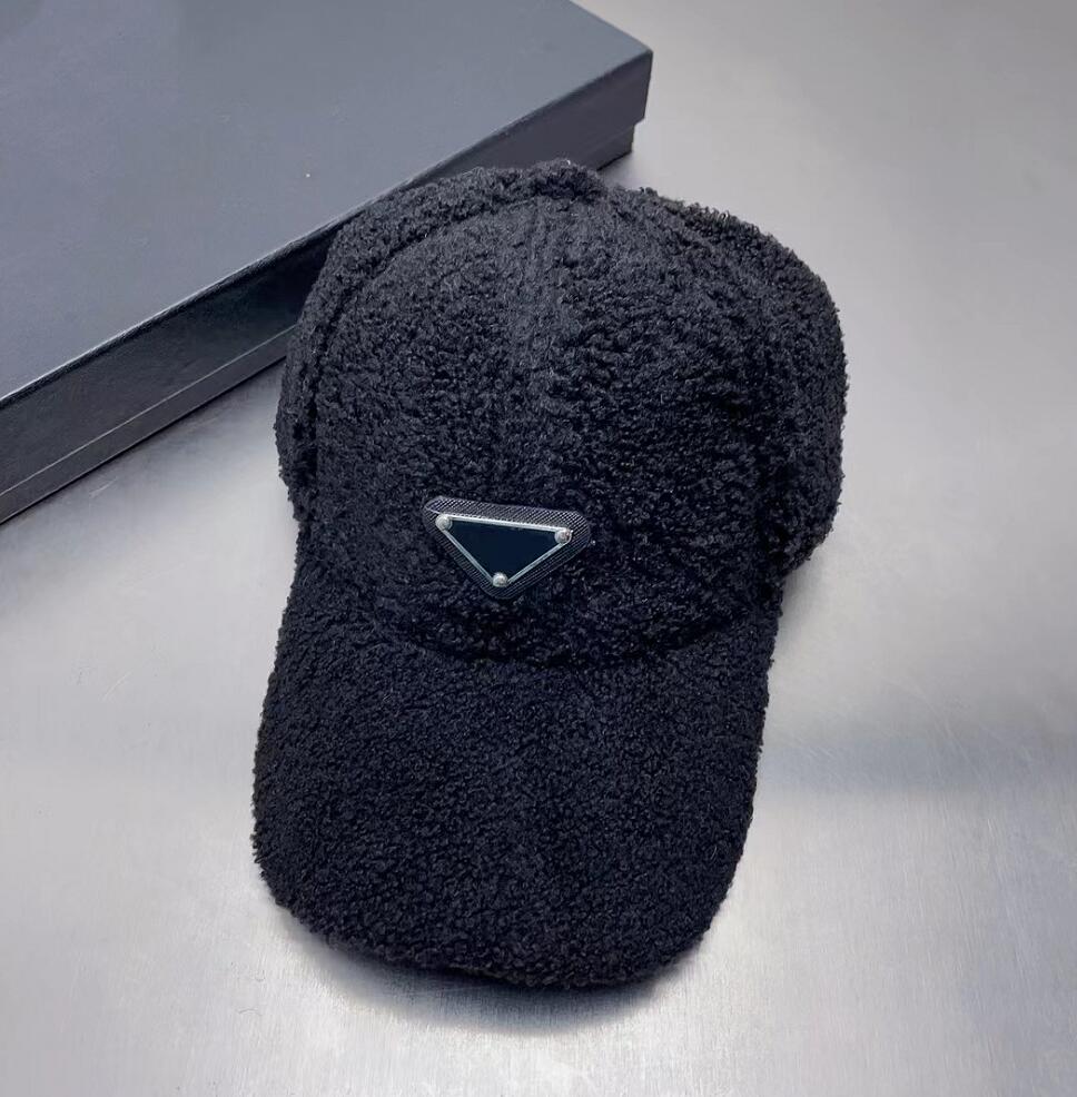

Tricolor Unisex Ball Caps Winter Lamb Wool Thicken Couples Baseball Hats Luxury Classic Peaked Cap Autumn Men Women's Sports Cap designer hat, This link is not sold separately