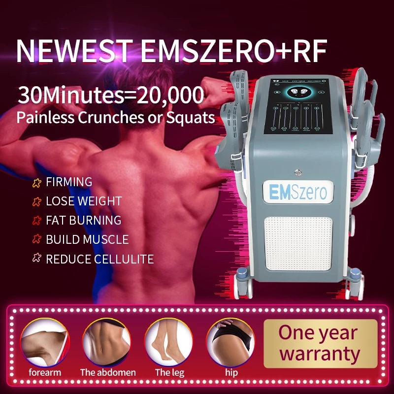 DLSEMSlim 13 Tesla 5000W RF corps 5 poignées EMSzero électromagnétique bâtiment stimulateur musculaire hi-emt NEO Machine de sculpture