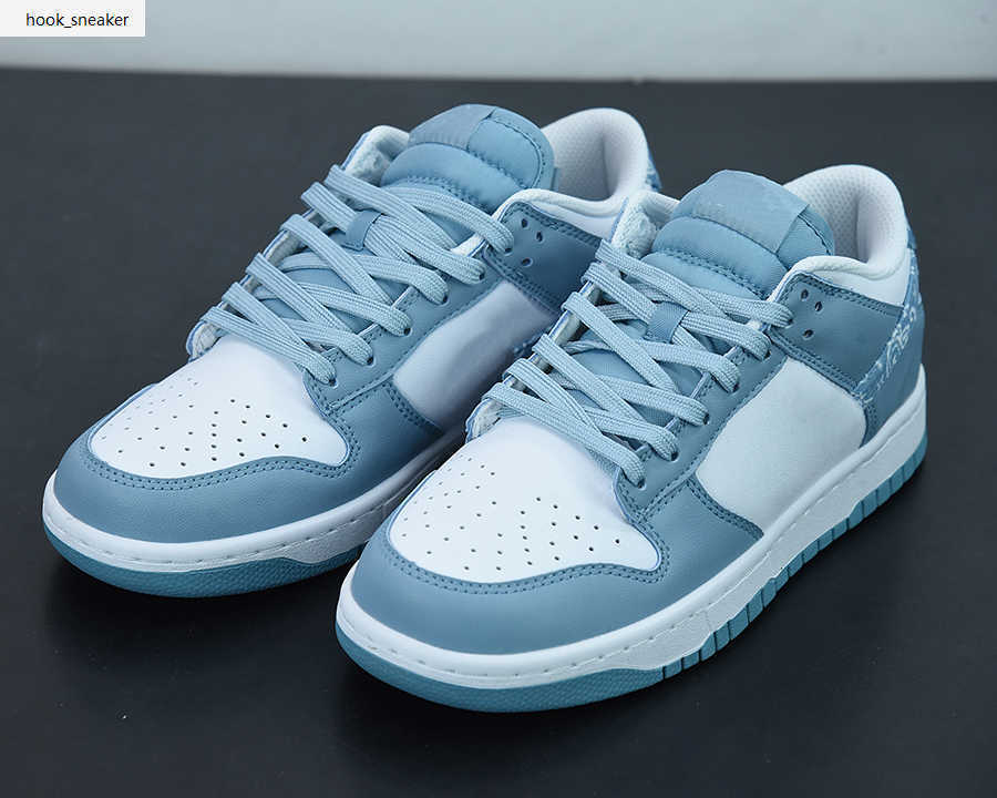 

Basketball shoes Top DK Low Blue Paisley Skateboard shoes trainers Sports Shoes Outdoor Sneakers With Box, #1