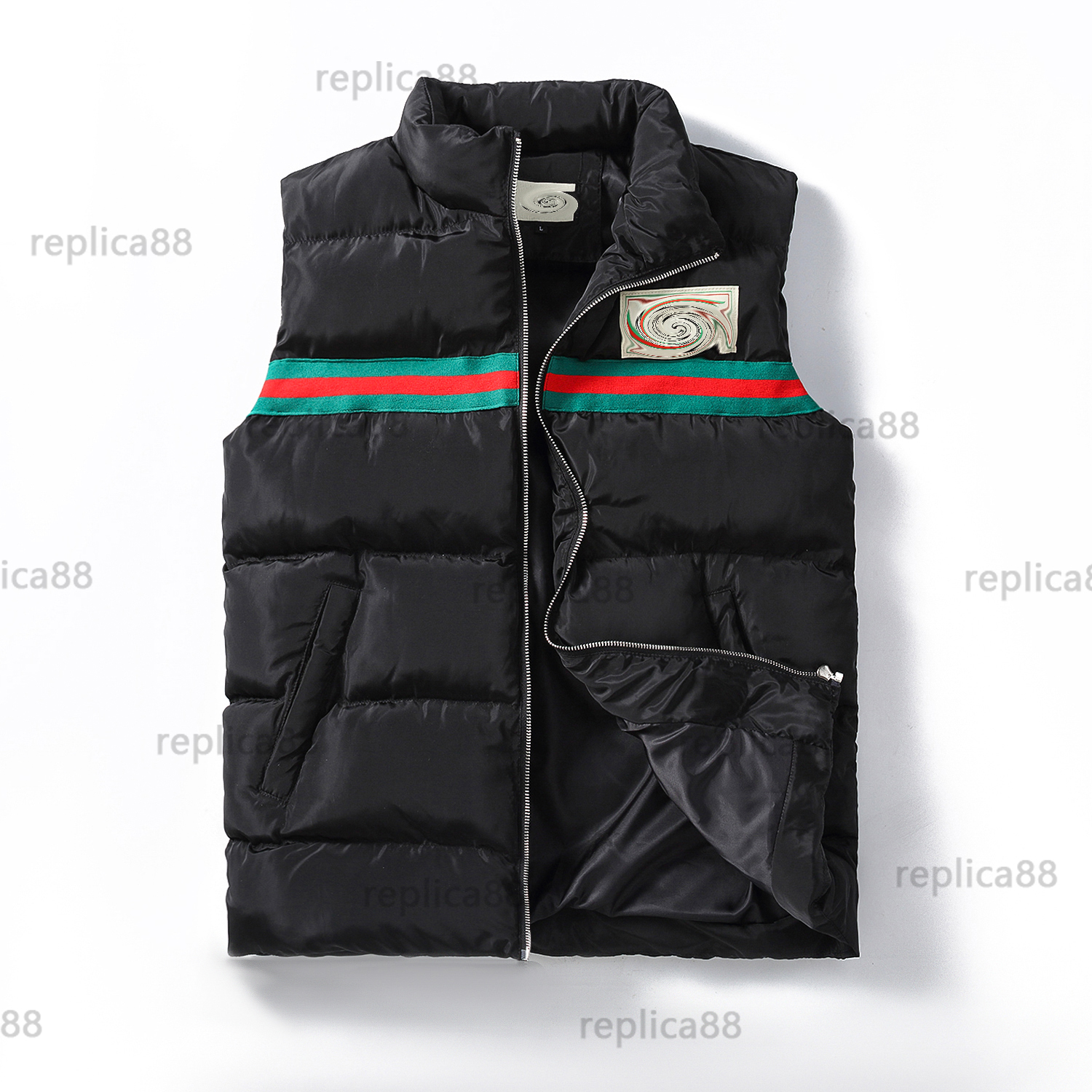 

2022 Luxury High Quality Designers Men's Vests Tide Autumn Winter Vest Sleeveless Jacket Men Casual Warm Gilet Male Windproof Waistcoat M-3XL JE5, 19