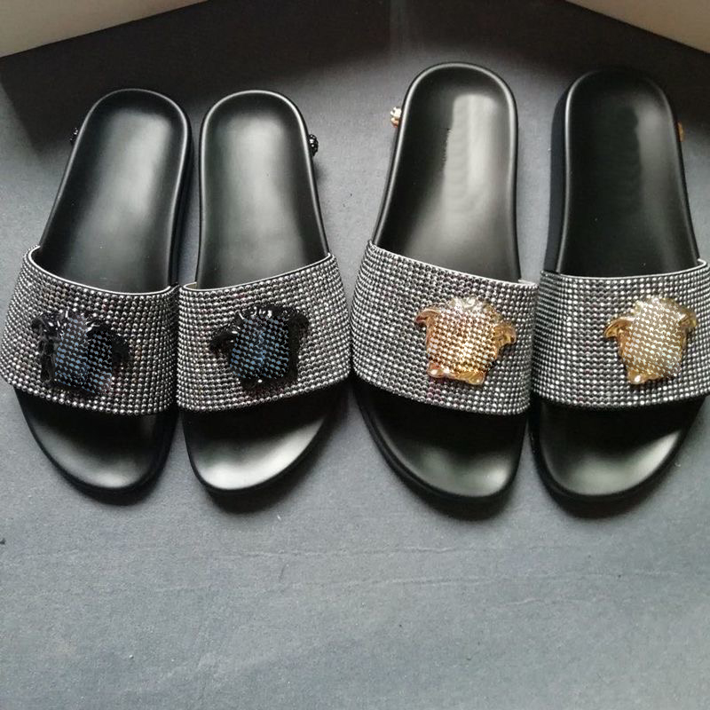 

Designer Lady Leather Sandals Slipper Rubber Sandal Womens Fisherman Platform Slides Triangle Metal Logo Slippers Retro Beach Loafers Round Toe Sandals 35-46