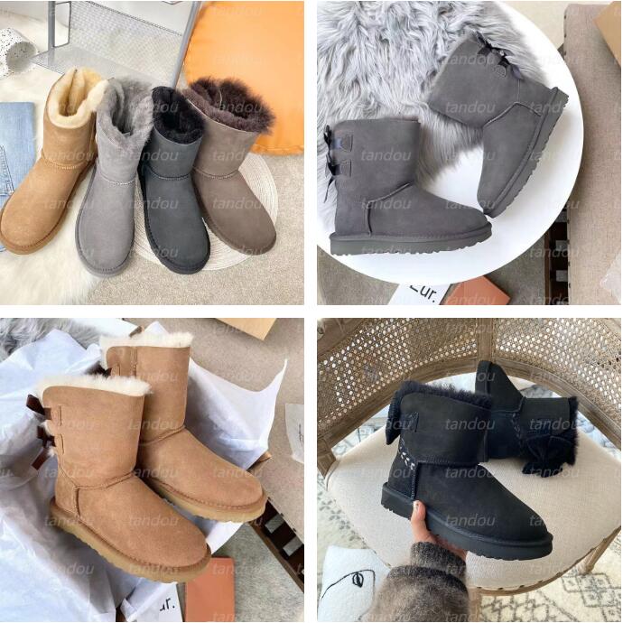 

Mini Bailey II Boot Australia Ultras Mini Snow Boots Australian Tazz Dealworld AUS USA GS Wool Tasman Winter Warm Booties Size 36-41, Box