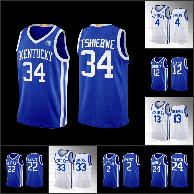 

2022-23 Kentucky Wildcats Away Elite College Basketball Jersey Oscar Tshiebwe Eric Bledsoe Terrence Clarke Nick Cousins Tyler Herro Zac Dalpe Enes Kanter, Women s-xxl blue