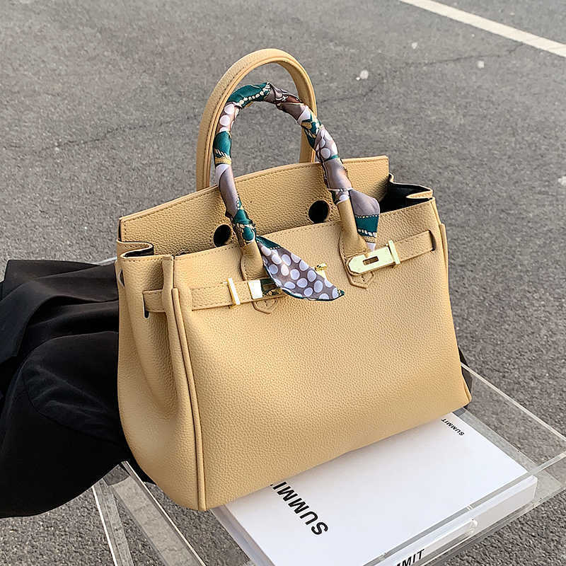 

Designers Handbags Herme Birkin Bags High Quality Women's 2023 Summer New Popular Versatile Messenger Fashion Handbag Large Capacity Ayw, Yellow11
