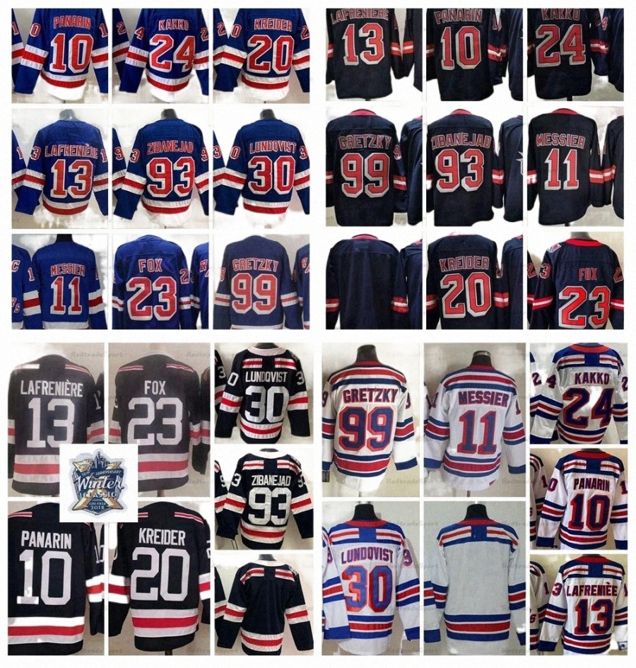 

mens Hockey Jerseys Alexis Lafreniere Kaapo Kakko Artemi Panarin Chris Kreider Mika Zibanejad Adam Fox Henrik Lundqvist Gretzky Messier Shesterkin Tro r4xT#, 2018 winter classic