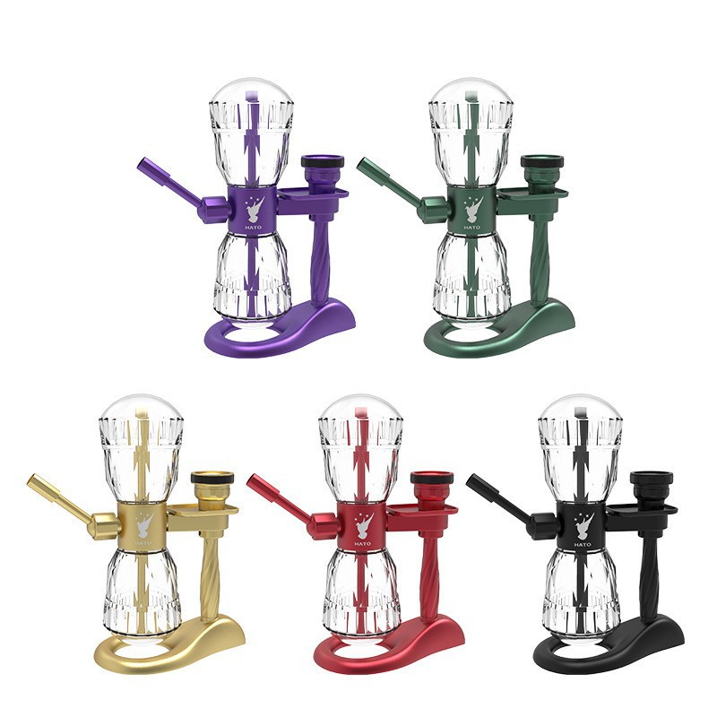 

Gravity Hookah Bong Water Pipe Oil Glass Pipes Shisha Smoke Dabber Accessories for Tobacco Recycler Bongs