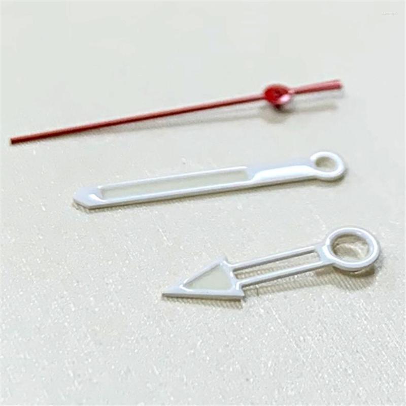 

Watch Repair Kits White Red Hands Green Luminous Pointer For NH35/NH36/4R36 Movement Modification Parts