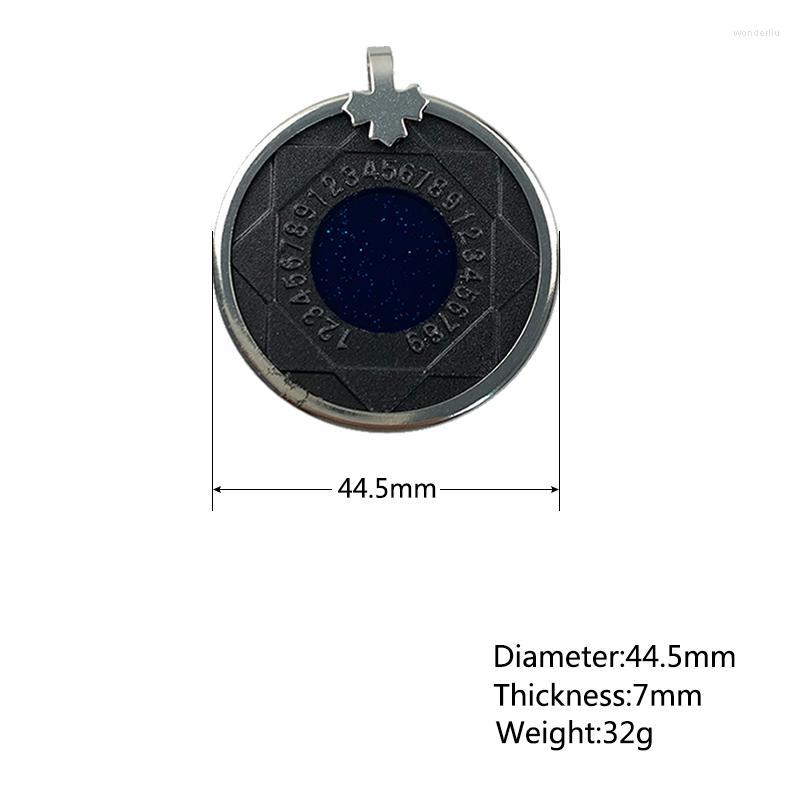 

Pendant Necklaces Quantum Energy Necklace With Stainless Steel Frame