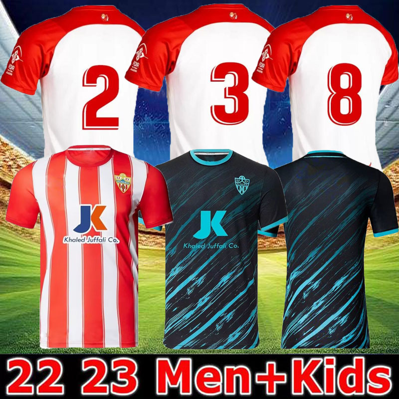 

22 Sporting de Gijon Soccer Jersey 3rd 2022 2023 UD Almeria SADIQ DYEGO SOUSA AKIEME JUAN VILLAR Football Shirt RIVERA P.GARCIA KRAVETS J.BERROCAL Camiseta de Futbol, 22/23 home
