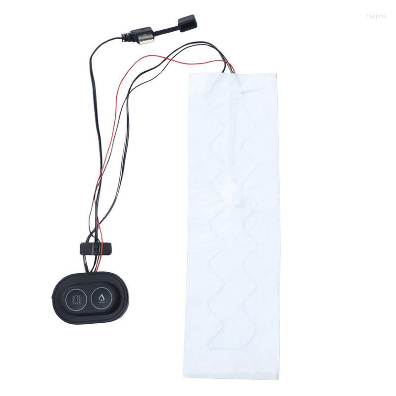 

Bandanas 240X70MM Scarf Electric Heating Film USB Neck Warmer Pad Winter Heated Accessories 3 Temperature 5V2A