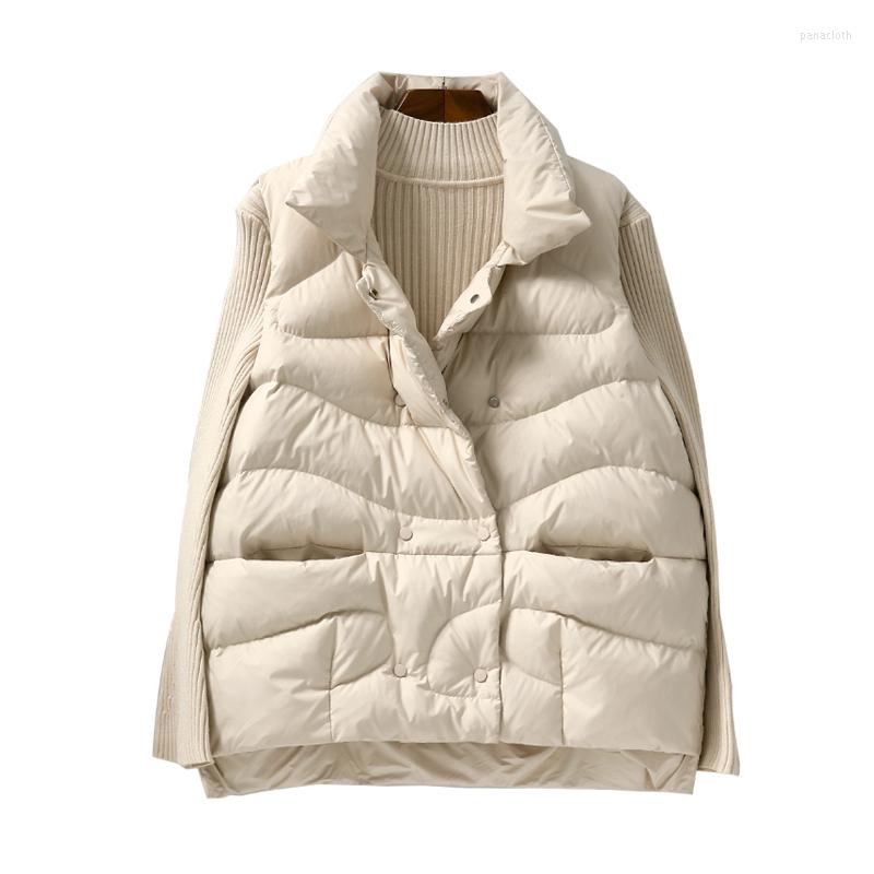 

Women' Vests Down Vest Female Short Paragraph 2022 Autumn And Winter Light Jacket, Black