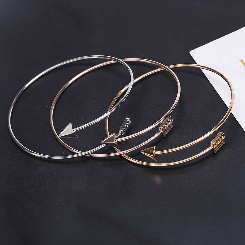 

Bow and Arrow Bangle for Women Girls Adjustable Feather Cuff Bracelet Boho Jewelry