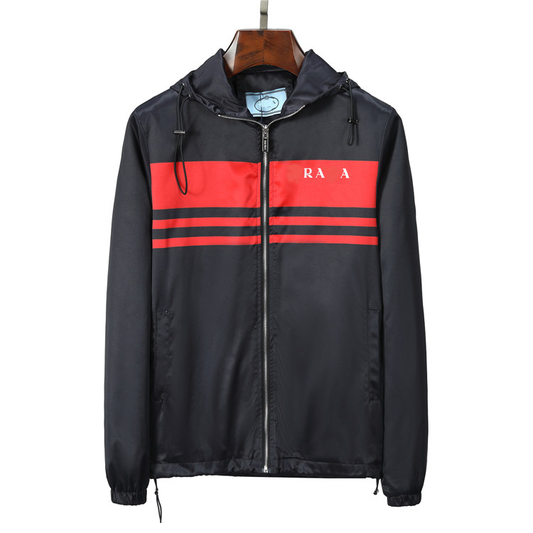 

Designer mens jacket spring and autumn windrunner tee fashion hooded sports windbreaker casual zipper jackets clothing PA#11 TSAR