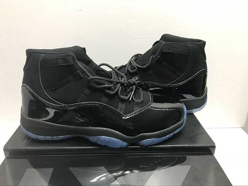 

Shoes Arrival 11 Prom Night Cap Gown Blackout 11s Black Gamma Blue Sneakers Eur36 45, Shipping
