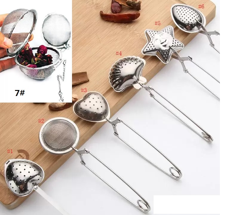 

New 304 Stainless Steel Sphere Locking Spice Tea Ball Strainer Mesh Infuser tea strainer Filter infusor