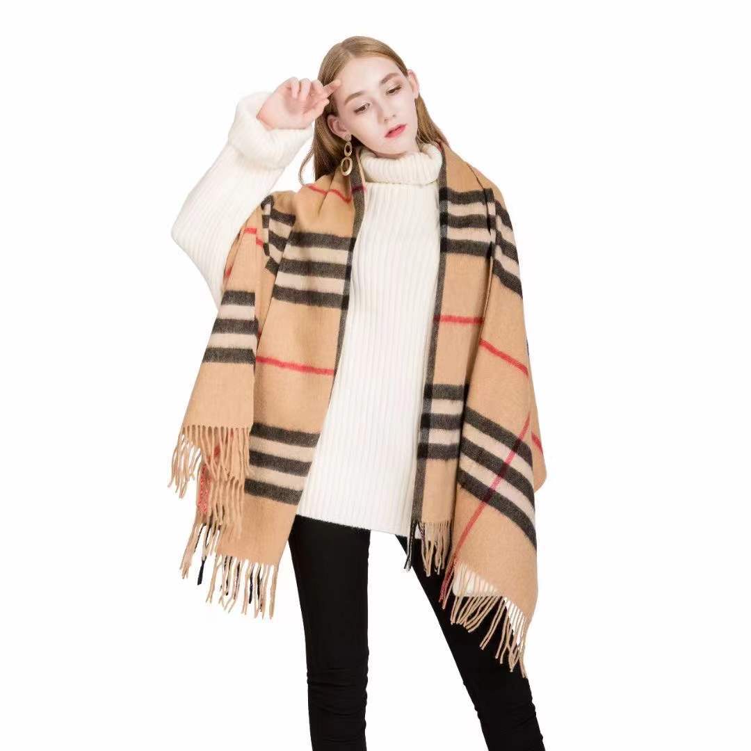 

scarf designer scarves womens men designers neckerchief unisex 100% wool scarfs Rectangular classic letter Street fashion mens women Fashion joker neckerchiefs