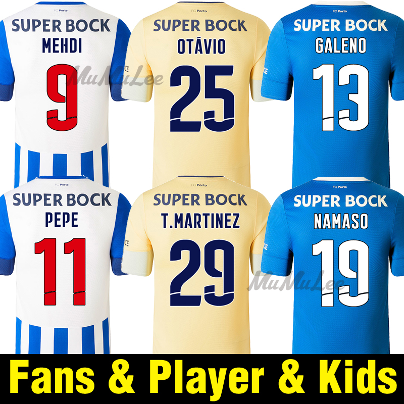 

22 23 Porto soccer jersey Fans player 2022 2023 Sergio Mehdi Luis Diaz Evanilson PEPE football shirt Otavio men kids kit maillots Martinez Mateus VITINHA, 13