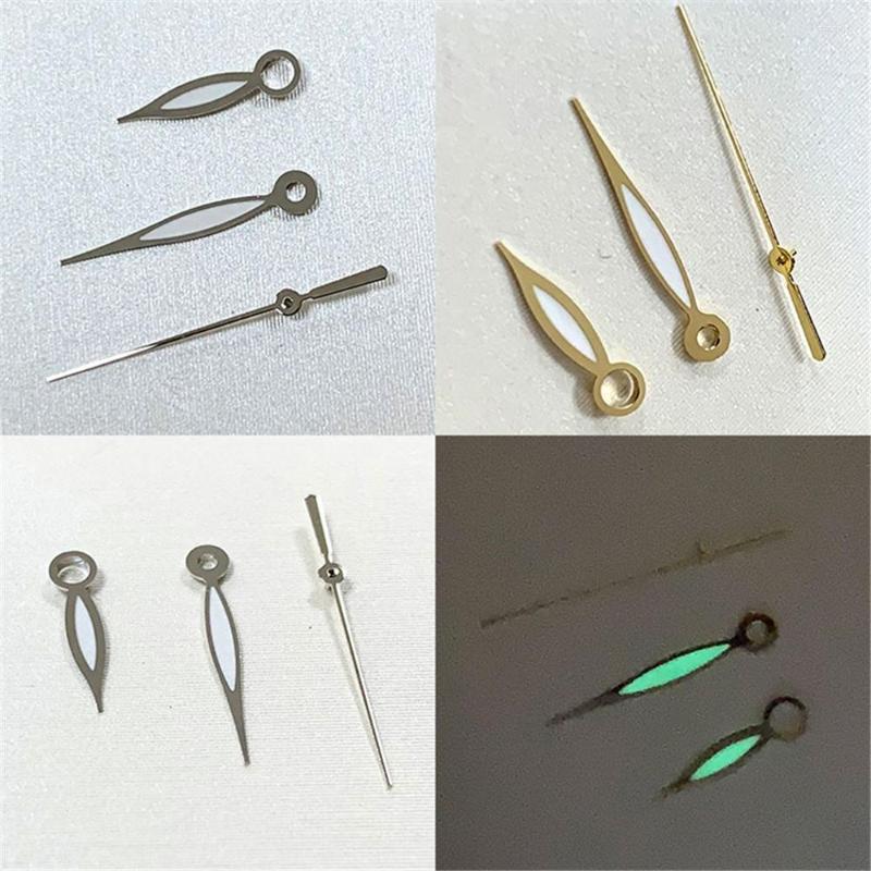 

Watch Repair Kits Pointer Hands For NH35/NH36/4R36 Movement Silver Gold Green Luminous