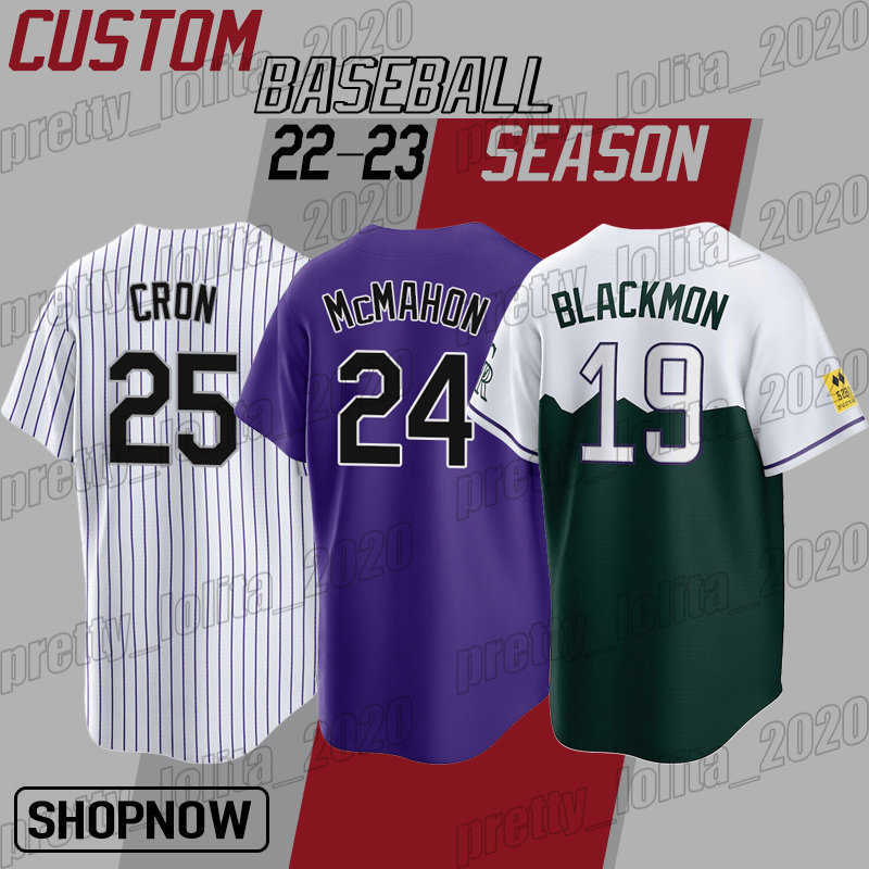 

Baseball Jerseys NEW College Baseball Wears 19 Charlie Blackmon Baseball Jersey Colorado C.J. Cron Ryan McMahon German Marquez Rockies Jerseys Brendan Rodger, Man custom jersey (lj)