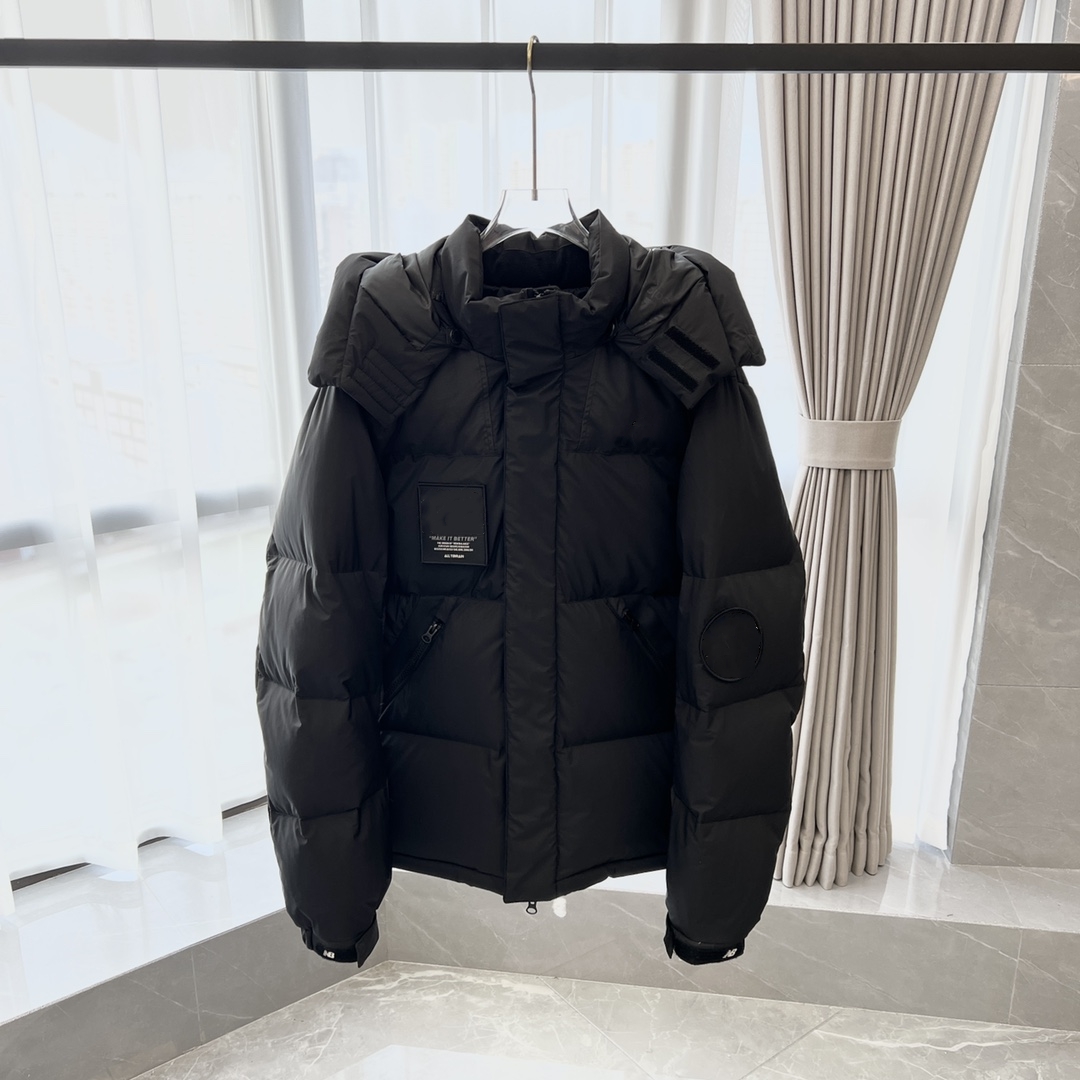 

Top Designer Windproof Coat Men' Jacket Women' Down Outdoor Sports Hooded Warm Men Women Black Fluffy Jackets Letter Print Clothing Winter Fashion Coats, White