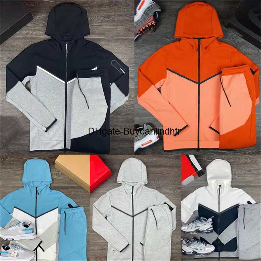 

Designer Sportswear Tech Fleece Tracksuits Pant Thick Mens Full-zip Hoodie Tuta Sweatshirt Autumn Winter Man Sport Suits Jogging Jacket LDGC, 19