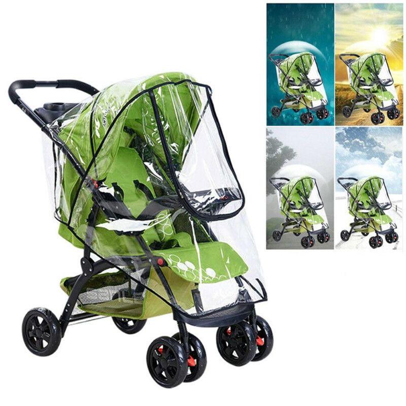 

Stroller Parts Baby Accessories Waterproof For Pushchair Rain Cover Wind Shield Buggy Raincover Universal