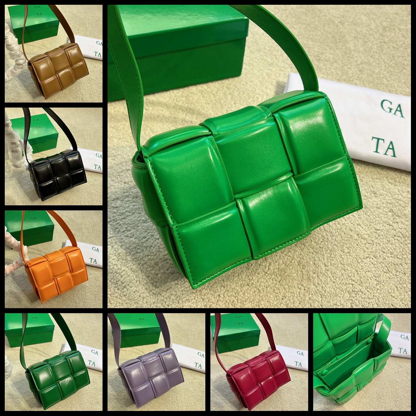 

Designer Bag Luxury Purse Italy Brand Shoulder Bags Leather Handbag Woman Crossbody Messager Cosmetic Purses Wallet by shoebrand S228 02, #30