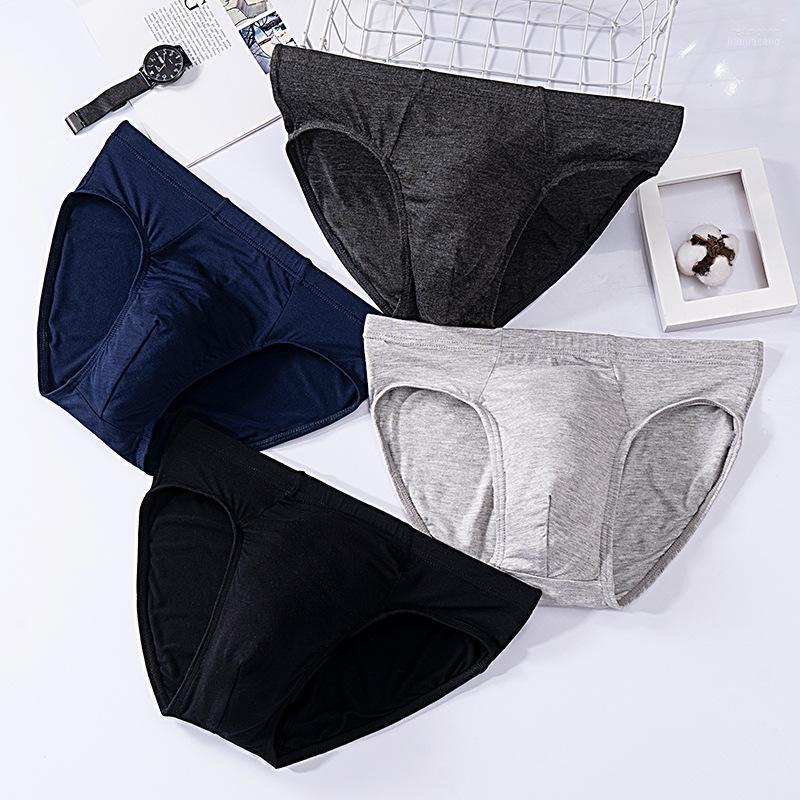 

Underpants 4 Pieces/Lot Mens Underwear Male Solid Briefs For Man Cotton Panties Bikini Men Sexy Middle Waist Lingerie