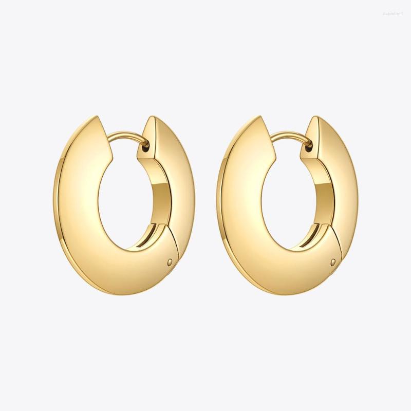 

Stud Earrings ENFASHION Piercing Earings Stainless Steel Circle For Women Gold Color Pendientes Fashion Jewelry Gifts E211334