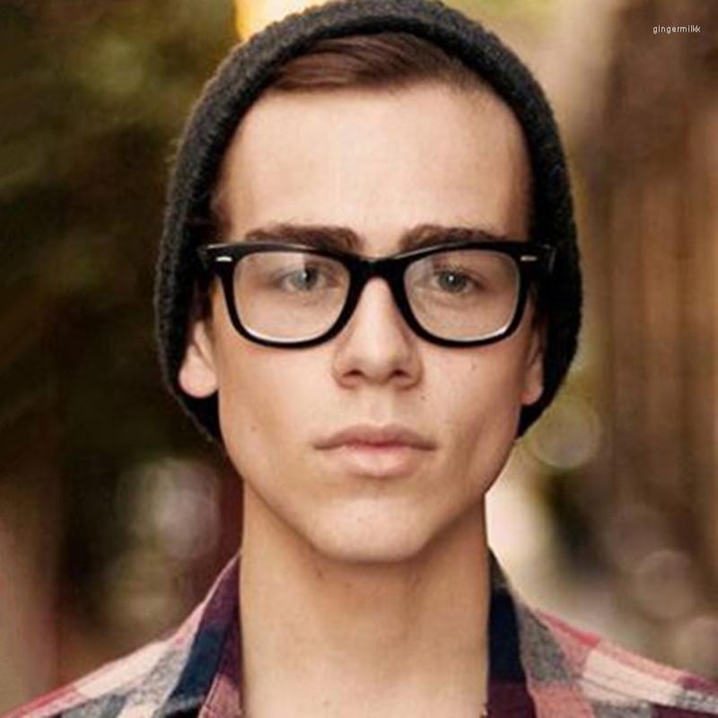 

Sunglasses Frames 2023 Fake Glasses Design Crystal Clear Frame Transparent Eyeglasses Square Eye Spectacle Lens