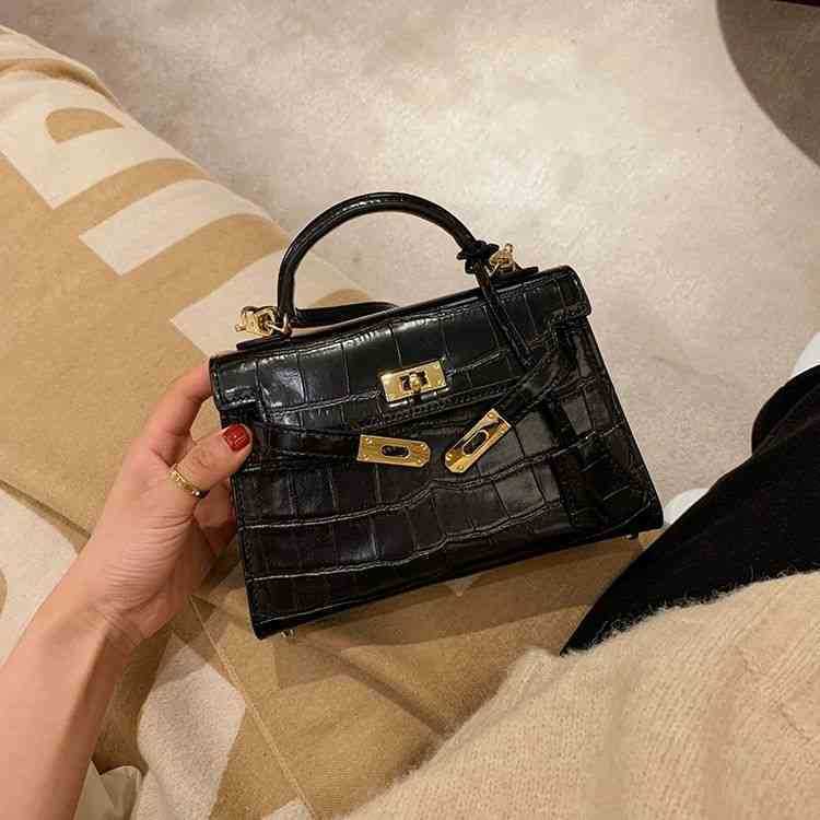 Designer Luxurys Sacs de qualité Berkin 25 35 Pour femmes Sacs à main de mode faits à la main Lettres en peau de vache H Charm Mini Kely Purse Le