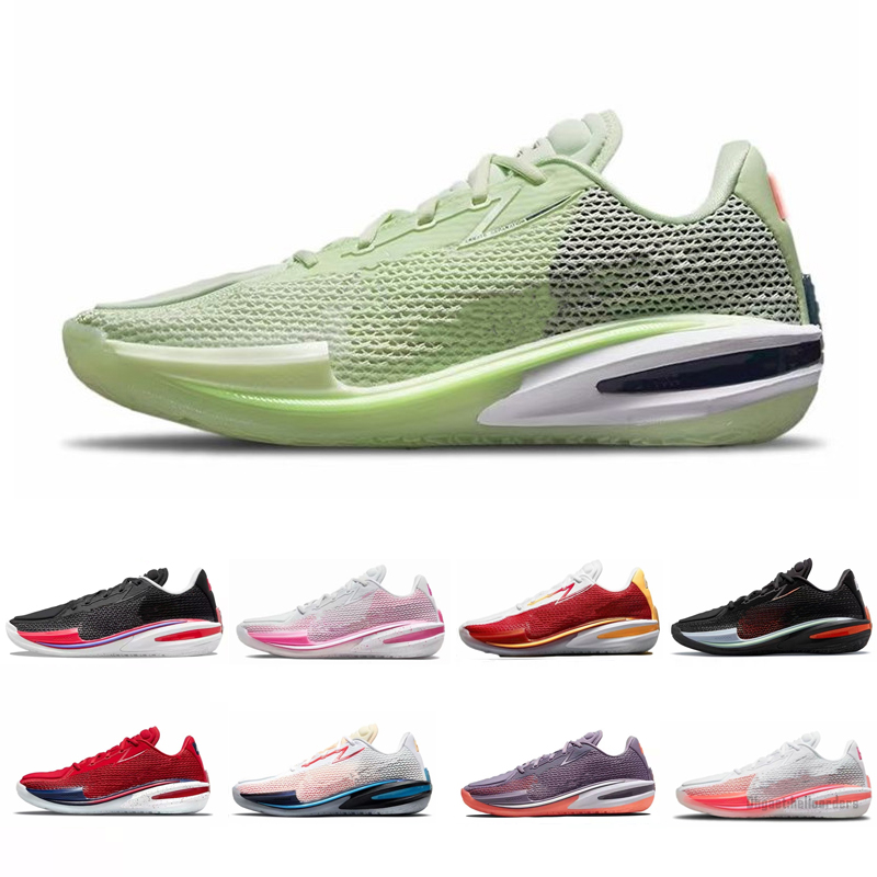 

GT Cut 2 Air Shoes Shock Absorption Actual Combat Low Top Mens basketball Shoes Zoom running shoe Black Red White Blue Light Green Size 40-46