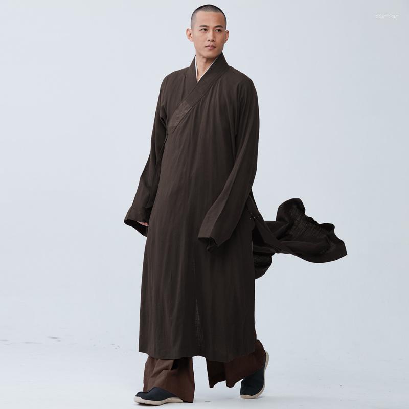 

Ethnic Clothing Ciyuan Monk's Clothes Cool Series Tiansi Thin Short Coat Breathable And Comfortable Big Buddhist Robe