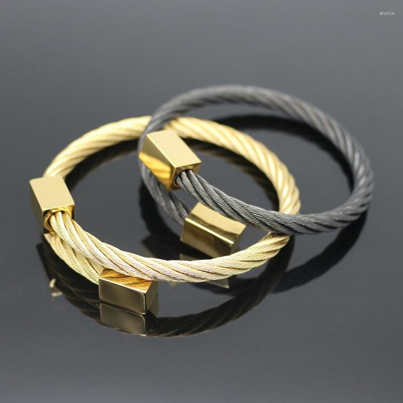 

Bangle JSBAO Fashion High Quality Stainless Steel Big Square Men Jewelry Luxury Brands For